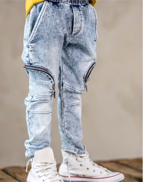Pantalon effets Jeans
